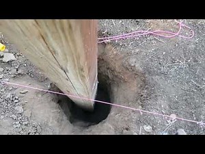 4x4 Post and Wire Fence Starting Steps