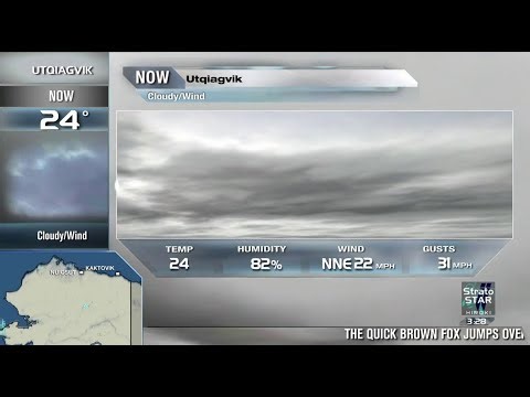 HD Local Forecast - Utqiagvik AK - 10/23/25 11:28 AM AST