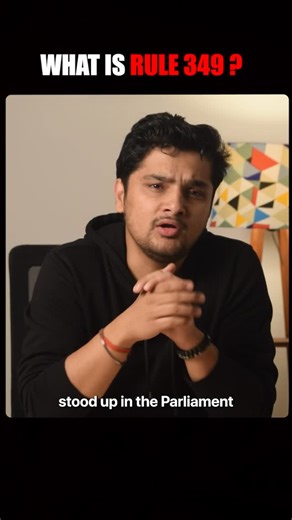 Parth Upadhyaya on Instagram: "Why Parliament Stopped Him Rahul Gandhi tried quoting an article and an unpublished memoir in the House. Om Birla invoked Rule 349, which bars quoting unverified books or media. Along with Rule 353, procedure—not politics—decided the outcome. [parliament rules india, rule 349 explained, rule 353 lok sabha, indian parliament procedure, rahul gandhi speech, speaker powers, legislative process, constitutional literacy, indian democracy, real politics] #currentaffairs 