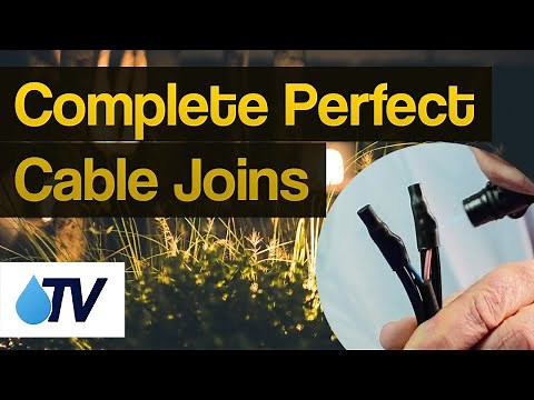 The perfect way to join cable for Low Voltage Lighting & Irrigation.