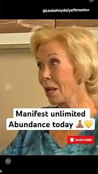 Louise hay: Who Cares Less Controls It All | Stop Chasing and Start Attracting unlimited Abundance