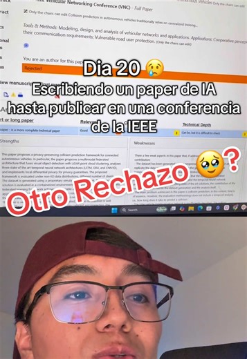 Dia 20 escribiendo un #paper de #inteligenciaartificial hasta publicar en una conferencia de la IEEE #researchpaper #latam #aiprompters