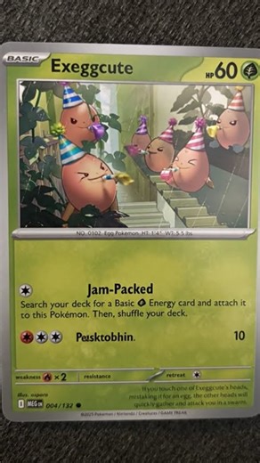 Hilarious Fake Exeggcute Card: Jam-Packed Eggs Gone Wrong! 😂🥚