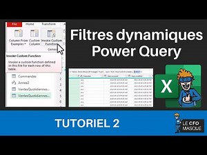 L'optimisation des FILTRES DYNAMIQUES dans POWER QUERY (2)