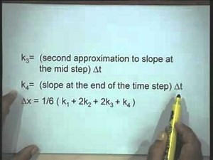 Lec-26 Numerical Integration Methods for Solving a Set of Ordinary Nonlinear Differential Equation
