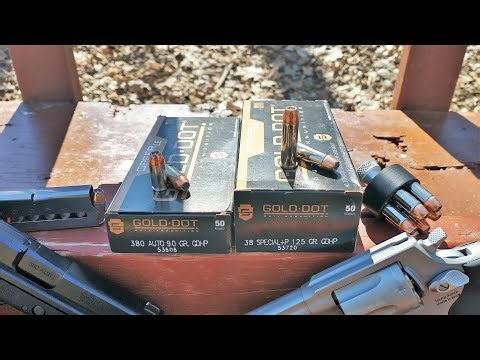 .380 ACP VS .38 Special - Speer Gold Dot