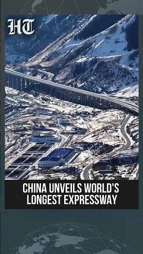 World's Longest Expressway - China Unveils Record 22-kilometre Tunnel 'tianshan Shengli' In Xinjiang