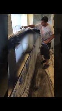 Epoxy Countertop Coating - College Lab Table