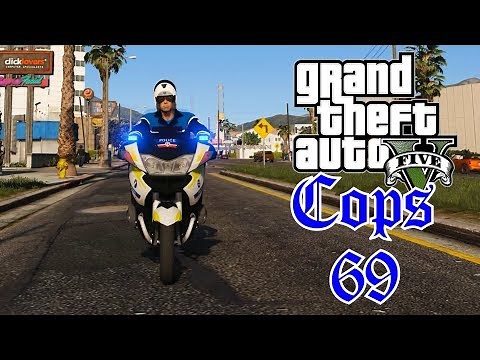 Police Nationale en moto - COPS 69 - LSPDFR GTA 5 MODS