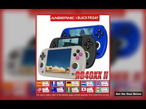 Best Anbernic Rg40Xx H 64 Best Deals Bit Linux Retro Handheld Game Console 4 0 Ips Screen Update