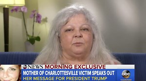 Mother of woman killed by neo-Nazi refuses to talk to Trump