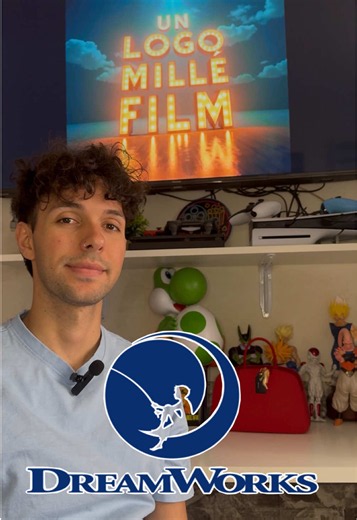Un logo, mille film Pt.4 Oggi parliamo della Dreamworks Animation🌙che nasce direttamente per competere con la Walt Disney Company #dreamworks #shrek #madagascar #hollywood #cinema