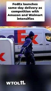 FedEx is entering the same-day delivery race