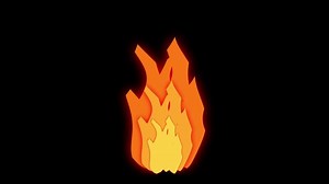 Download fire animation flame burning glowing for free