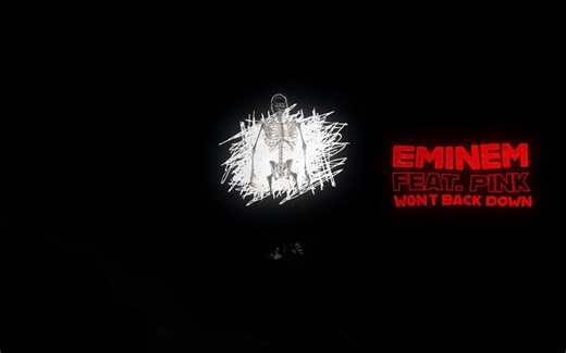 Eminem - Won't Back Down (Ft. P!nk) [Lyric Video] ft. P!nk