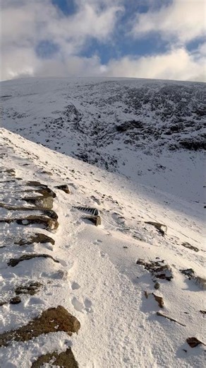 Snowdon snowfall #hiking #hikingadventures #wales