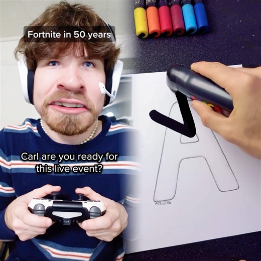 Playing Fortnite in 50 Years.. #fortnite #gaming