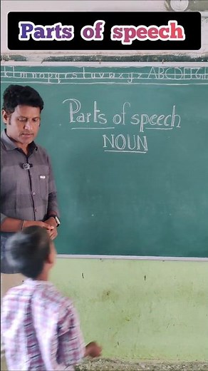 Parts of speech #the noun #english #education #learning #shorts