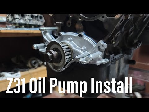 VG30ET ***OIL PUMP*** INSTALL!!!!