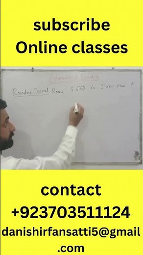 Rounding Decimals Example 2:#RoundingDecimals #MathExample #MathShorts #LearnMath#MathForKids