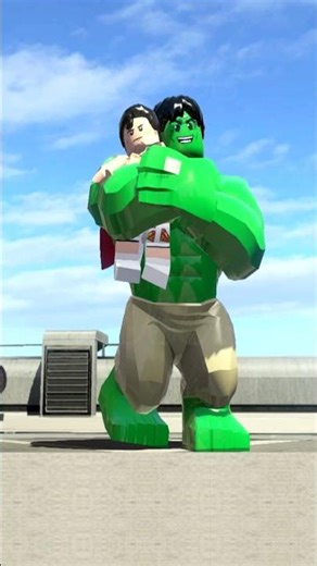 HULK Hugs SUPERMAN Undies - LEGO Marvel Super Heroes