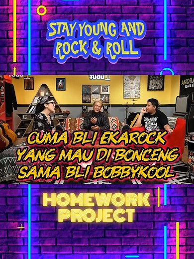 cuma bli ekarock yang mau di boncengi sama bli bobbykool #podcast #rockaroma #supermanisdead #viral #fyp