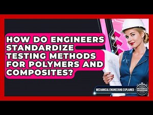 How Do Engineers Standardize Testing Methods For Polymers And Composites?