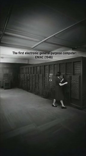 The 1st Computer in World. ENIAC 1946