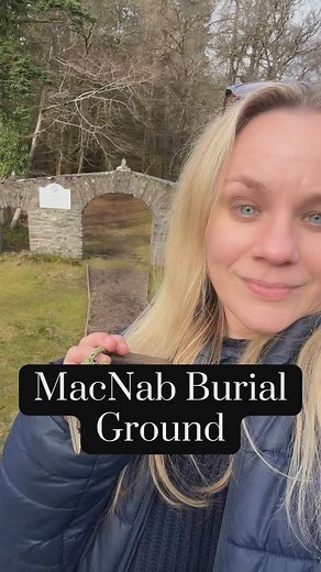 🏴󠁧󠁢󠁳󠁣󠁴󠁿🙋🏼‍♀️Visit this Hidden Gem in Killin with me🙋🏼‍♀️🏴󠁧󠁢󠁳󠁣󠁴󠁿 The Clan MacNab Burial ground is situated on its own little island in the middle of the river. Pick up a key from the Old Mill Gift Shop it costs £5 and you need to give a £20 cash deposit (which you get back) #killin #fallsofdochart #clan #burialground #scotland #hiddengem #history #ancestry #visitscotland | Emily in Scotland