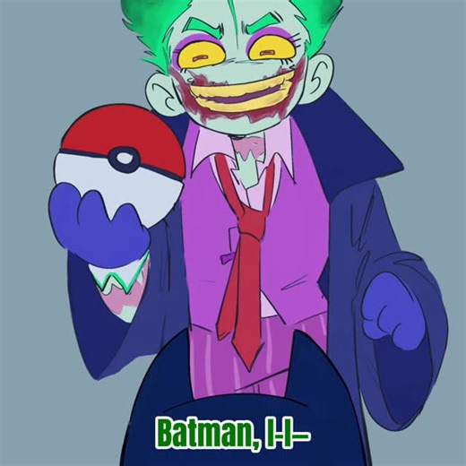 Creative.nerdi0 | a classmate bet me to use this audio… lol #dc #batman #pokemon #lopunny #thejoker | Instagram