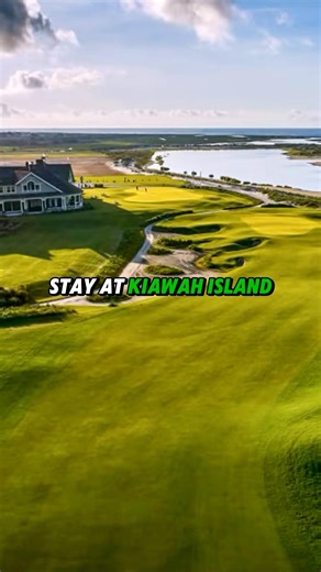 INSANE stay and play golf trip to the one and only Kiawah Island Resort 🌊 #golf #golfing #shorts