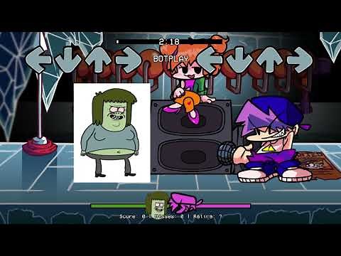 Too Slow D-Side But Muscle Man Sings It - (Friday Night Funkin') - FNF Cover