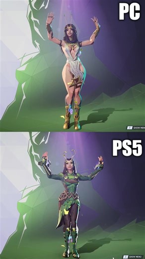 Marvel Rivals - Mantis in PS5 Version Vs PC Version #MarvelRivals #PS5vsPC #PCGaming #Gaming #nextgengaming #VideoGames | Rivals Mods