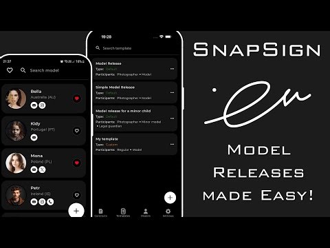 SnapSign REVIEW - Model releases made easy!