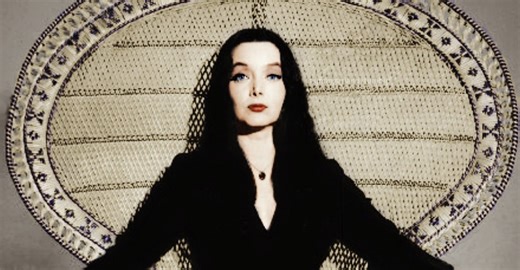 The woman behind Morticia met a twisted end