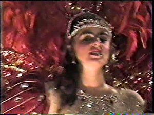 ESCOLA DE SAMBA VERMELHA E BRANCA CARNAVAL DE 1996 EM MADALENA RJ