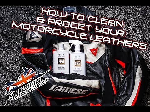 How to clean and protect your motorcycle leathers