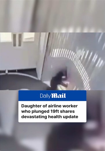 Qantas customer experience supervisor Olivia Hristovska, 51, suffered critical injuries when she hit the tarmac on May 3, with video showing her appearing to be look through viewing windows in the wall of the aerobridge when she stepped into the floor gap. Hristovska's daughter revealed her mother has now been discharged from hospital a month on from the fall, but is still suffering life-changing effects. Tap the link for the full story on DailyMail.com. Link in bio. #news #australia #airport #q