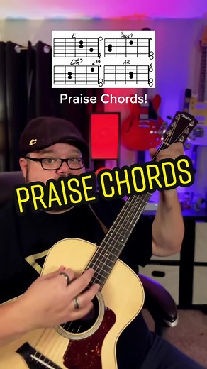 Praise Chords Guitar Tutorial with Chevans Music!