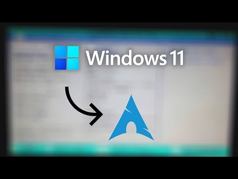 How to Switch from Windows 11 to Arch Linux (including BIOS steps)