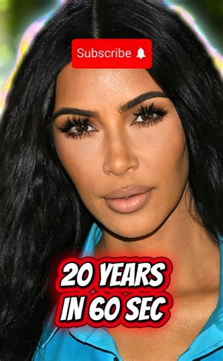 20 YEARS IN 60 SEC |Kim Kardashian| 2006-2025