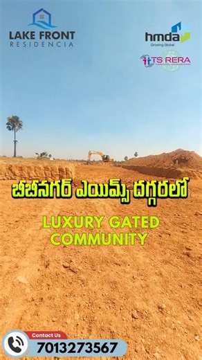 Luxury Gated community | HMDA Aproved Venture | Highway facing Layout