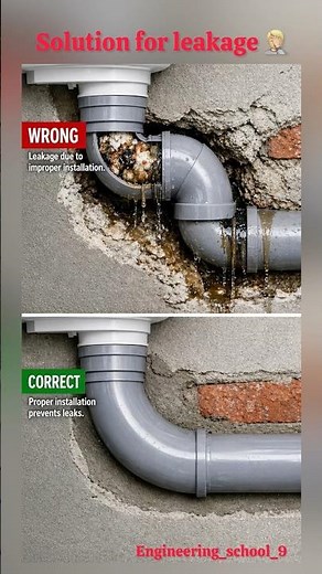 Wrong vs Correct Plumbing Installation | Plumbing Mistakes You Must Avoid | सही vs गलत Pipe Fitting
