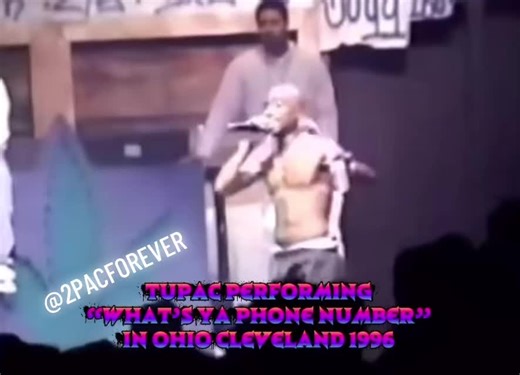 Tupac Shakur's Iconic Performance in Ohio 1996