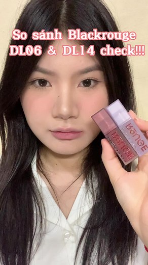 Review Son Black Rouge: So Sánh DL06 và DL14
