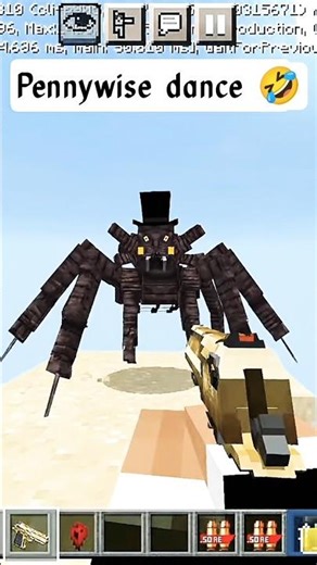 pennywise mod for Minecraft pe 💀☠️🤯 #minecraft #minecraftpe #trolllife #gaming