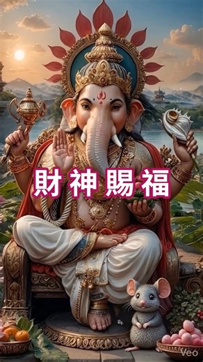 財神的新年祝福：Ganesha 2026 Happy New Year