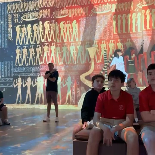 St. Mark's Episcopal School on Instagram: "Our 6th graders had an exciting excursion to ancient Egypt as part of their Ancient Civilizations class! They enjoyed chatting with Queen Hatshepsut in an engaging Q&A, tried their hand at writing hieroglyphics, and immersed themselves in the story of ancient Egypt inside an incredible immersive dome!"
