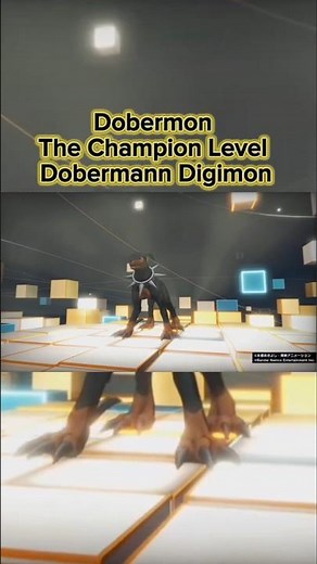 Dobermon Quietly Hunting Virus Type Titan Clan