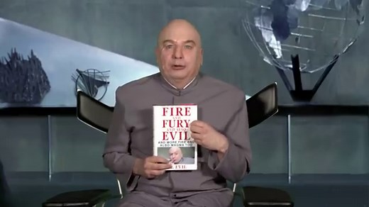 Dr. Evil makes a comeback on Jimmy Fallon, after y'know, being fired by Trump